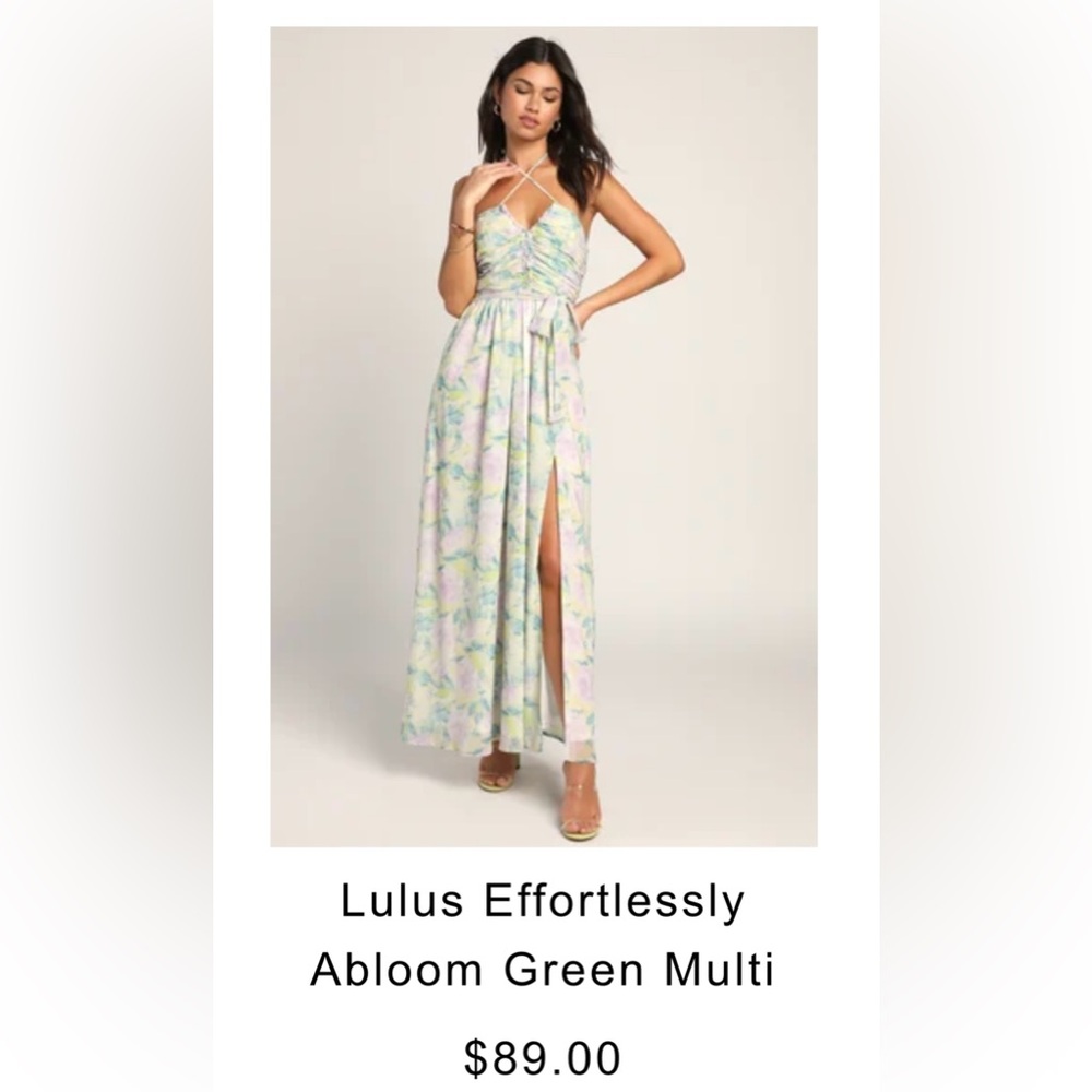 Lulus floral dress